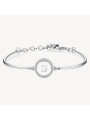 Bracciale Donna Brosway Chakra BHK125 in Acciaio Silver Lettera B