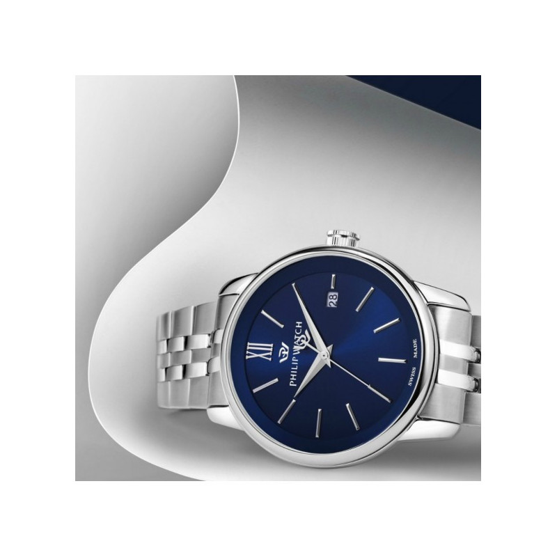 Orologio Uomo Philip Watch Anniversary R8253150040 Acciaio 40mm