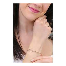 Bracciale Donna Brosway BHK401 in Acciaio Pvd Oro Rosa Albero della Vita