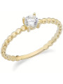 Anello Donna Ambrosia in Oro Giallo 375% con Zirconi KAAZ 010
