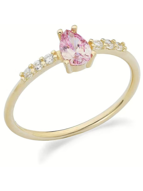 copy of Anello Donna Ambrosia in Oro Bianco 375% con Zirconi KAAZ 011