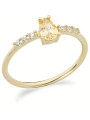 copy of Anello Donna Ambrosia in Oro Bianco 375% con Zirconi KAAZ 011