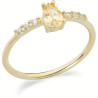 copy of Anello Donna Ambrosia in Oro Bianco 375% con Zirconi KAAZ 011