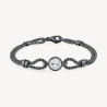 Bracciale Uomo Brosway Poseidon BPN12 in Acciaio Pvd Ruteino Rosa dei Venti
