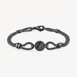 Bracciale Uomo Brosway Poseidon BPN12 in Acciaio Pvd Ruteino Rosa dei Venti