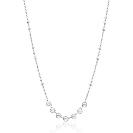 Collana Donna Brosway BYM133 Symphonia in Acciaio Silver con Cristalli Pendenti