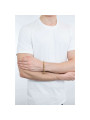 Bracciale Uomo Brosway Shanti BTH13 in Acciaio con Pietre Paesina