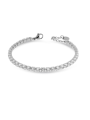 Bracciale Tennis Donna Liujo LJ2417 in Acciaio 316L Silver con Zirconi Anallergico
