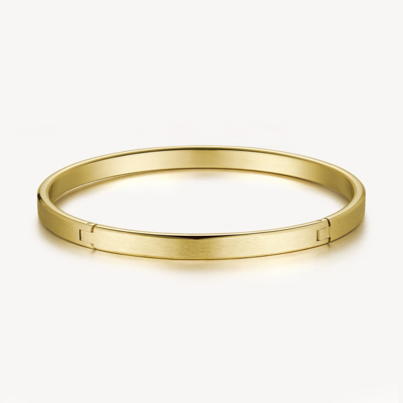 Bracciale Uomo Brosway Ink BIK18 Rigido in Acciaio Pvd Oro Giallo Bracciale Uomo Brosway Ink BIK18 Rigido in Acciaio Pvd Oro Giallo