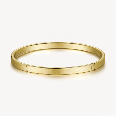Bracciale Uomo Brosway Ink BIK18 Rigido in Acciaio Pvd Oro Giallo