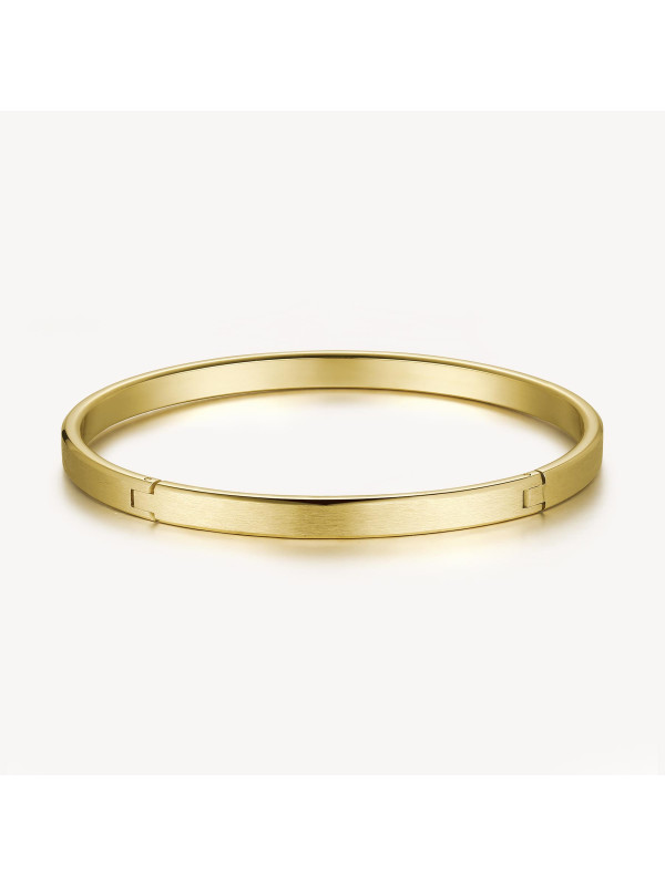 Bracciale Uomo Brosway Ink BIK18 Rigido in Acciaio Pvd Oro Giallo