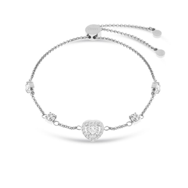 Bracciale Donna Liujo LJ2253 in Acciaio 316l Silver con Cuori Zirconi Bianchi Bracciale Donna Liujo LJ2253 in Acciaio 316l Silver con Cuori Zirconi Bianchi