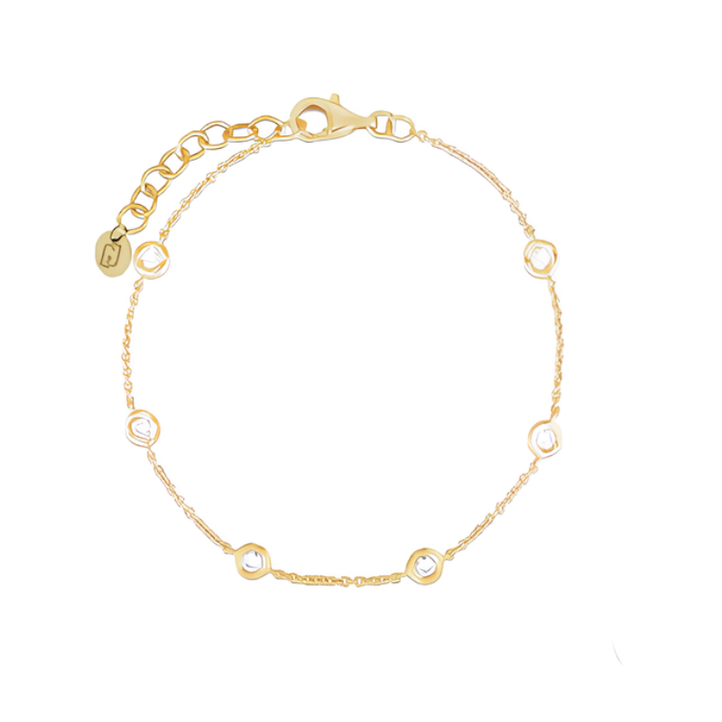 Bracciale Donna Liujo LJ2467 in Acciaio 316l Pvd Oro Giallo con Zirconi Bianchi Bracciale Donna Liujo LJ2467 in Acciaio 316l Pvd Oro Giallo con Zirconi Bianchi