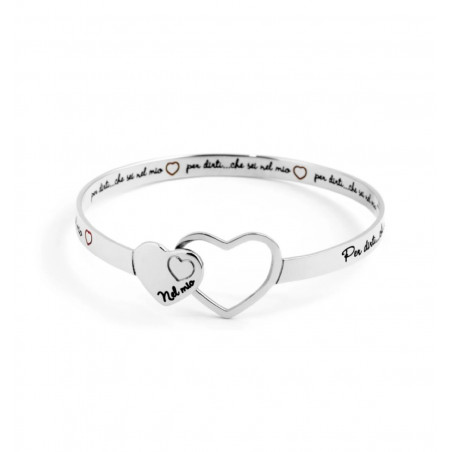 Bracciale in acciaio 316L 15BR026 Marlù da donna