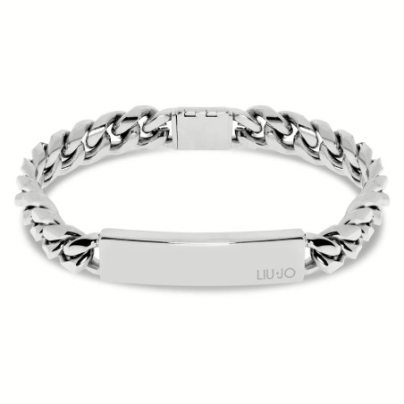 Bracciale Uomo Liu Jo in Acciaio Catena Silver Mlj470