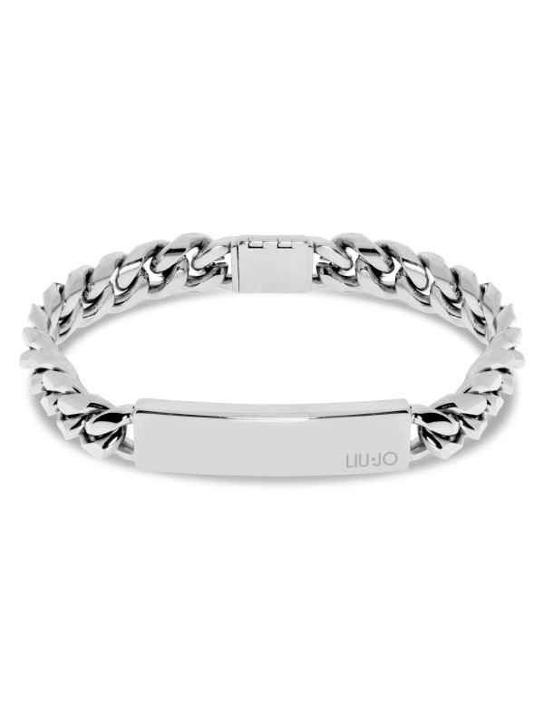 Bracciale Uomo Liu Jo in Acciaio Catena Silver Mlj470