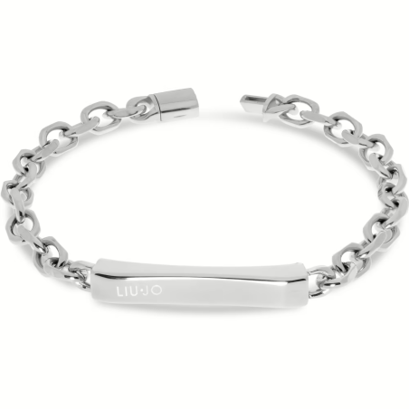 Bracciale Uomo Liujo in Acciaio Silver MLJ479