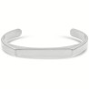 Bracciale Uomo Liu Jo Acciaio Rigido Satinato Targhetta MLJ481