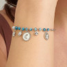 Bracciale Donna Brosway Con Simbolo Luna Chakra BHKB133 in Acciaio Silver
