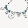 Bracciale Donna Brosway Con Simbolo Luna Chakra BHKB133 in Acciaio Silver