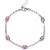 Bracciale Donna Brosway Fancy FVP05 in Argento 925% con Cristalli Viola