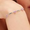 Bracciale Donna Brosway Fancy FVP05 in Argento 925% con Cristalli Viola