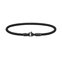 Bracciale Donna Daniel Wellington perfect pair DW00400697 in Acciaio Nero 195mm