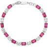 Bracciale Donna Brosway Fancy FPR18 in Argento 925% e Cristalli Rossi