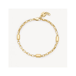 Bracciale Uomo Brosway Logan BOA015 in Acciaio Pvd Oro Giallo