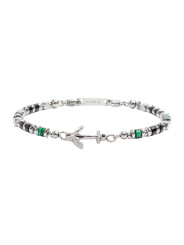 Bracciale MARLU' Icons 30br0008 Acciaio Cristallo Uomo