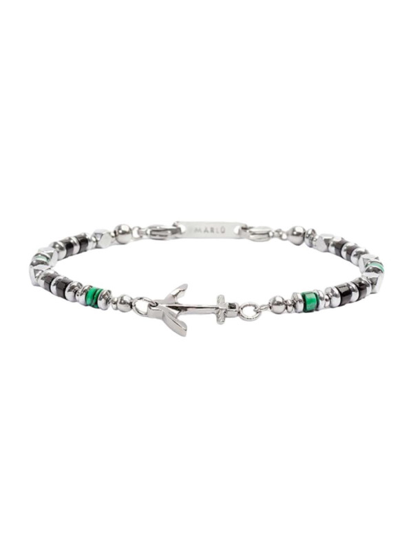 Bracciale MARLU' Icons 30br0008 Acciaio Cristallo Uomo