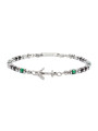 Bracciale MARLU' Icons 30br0008 Acciaio Cristallo Uomo