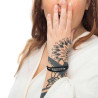 Bracciale Unisex Marlù 33BR0039-N a doppio giro con cordino strobel elementi acciaio con trama