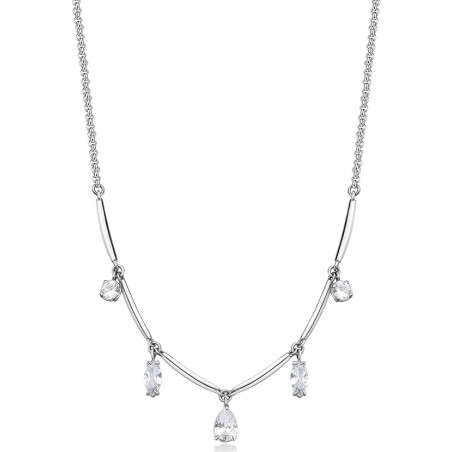 Collana Donna Brosway Affinity BFF180 in Acciaio Silver con Pendenti