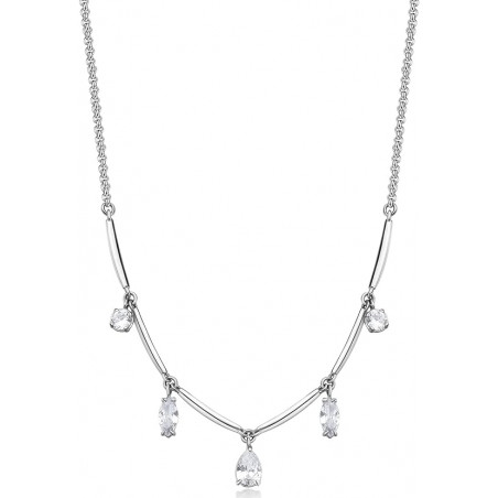 Collana Donna Brosway Affinity BFF180 in Acciaio Silver con Pendenti