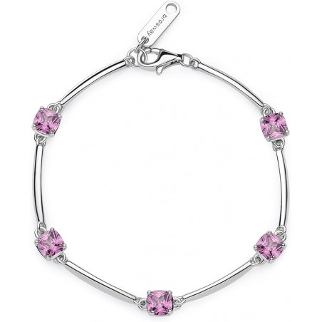 Bracciale Donna Brosway Fancy FVP05 in Argento 925% con Cristalli Viola