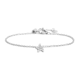 Bracciale Donna Marlù 18BR082 in Acciaio Silver Stella Marina
