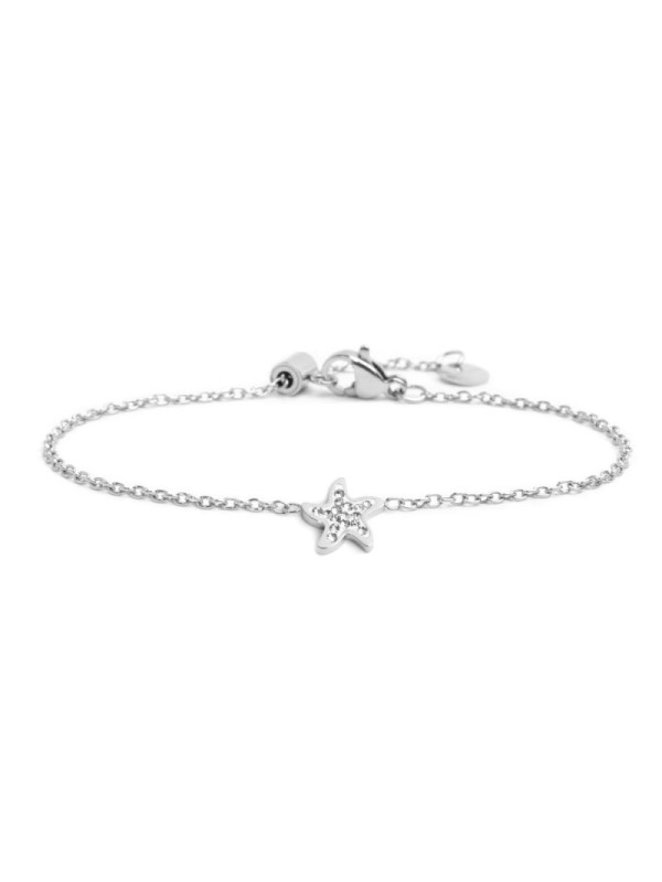 Bracciale Donna Marlù 18BR082 in Acciaio Silver Stella Marina