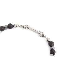 Bracciale Uomo Marlù 13BR112 Namastè Sfere Pietra Lavica