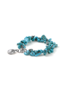 Bracciale Conchiglia da Donna Maria Cristina Sterling G4242 Elba in Argento 925% e Aulite Celeste