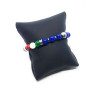 copy of Bracciale Basile Unisex con Perle Ematite, Bandiera Italia