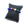 copy of Bracciale Basile Unisex con Perle Ematite, Bandiera Italia