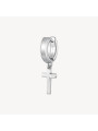 Mono Orecchino Uomo Brosway Ink BIK27 in Acciaio Silver con Croce