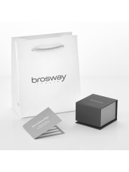 Mono Orecchino Uomo Brosway Ink BIK27 in Acciaio Silver con Croce