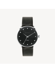 Orologio Solo Tempo Donna Victoria WVI27 Cinturino in Pelle Nero