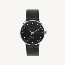 Orologio Solo Tempo Donna Victoria WVI27 Cinturino in Pelle Nero