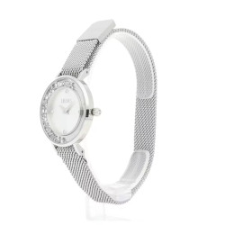 Orologio Solo Tempo Donna Liujo Dancing Slim TLJ1687 in Acciaio Silver con Cristalli 35mm