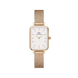 Orologio Solo Tempo Donna Daniel Wellington DW00100431 Quadro Acciaio Oro Rosa
