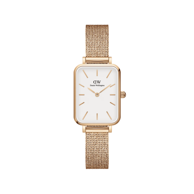 Orologio Solo Tempo Donna Daniel Wellington DW00100431 Quadro Acciaio Oro Rosa Orologio Solo Tempo Donna Daniel Wellington DW00100431 Quadro Acciaio Oro Rosa