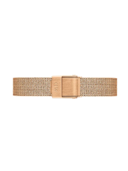 Orologio Solo Tempo Donna Daniel Wellington DW00100431 Quadro Acciaio Oro Rosa